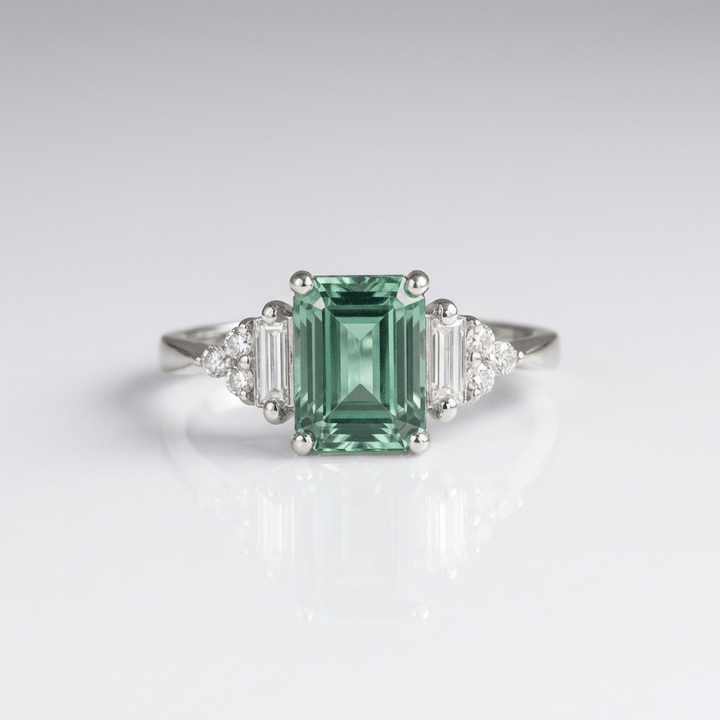TRIO DIAMOND SILVER RING