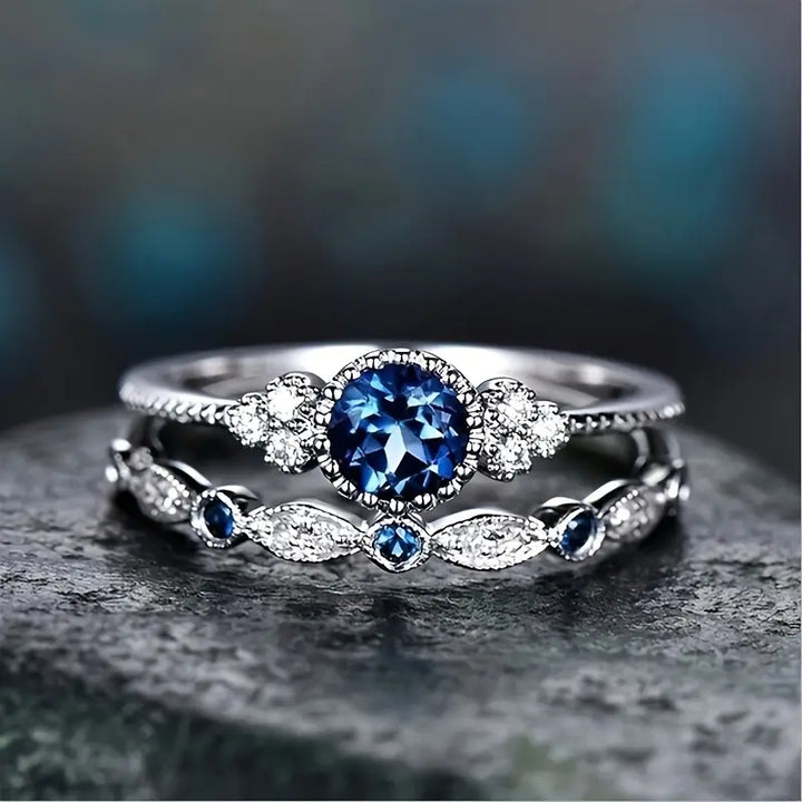 Lisse Gold Ring Set
