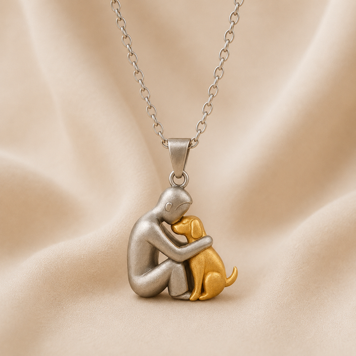 Necklace with Embrace Pendant
