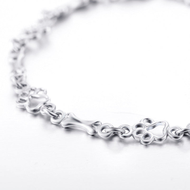 Incanto Bracelet with Paw Prints and Dog Bones in Limited Edition
