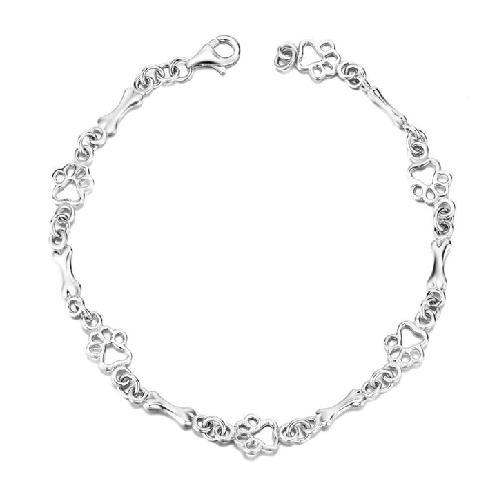 Incanto Bracelet with Paw Prints and Dog Bones in Limited Edition