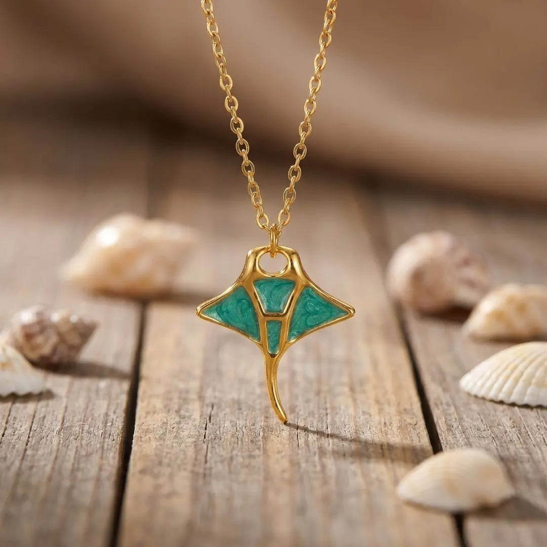 Azhara | Ocean Manta Pendant