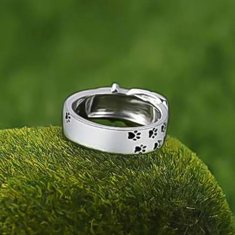 Dog-Inspired Collar Ring, Cute and Stylish
