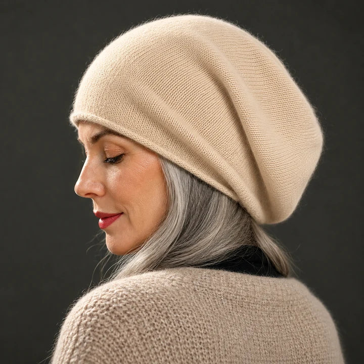Elena Cashmere Beanie - Buy 1 Get 1 Free
