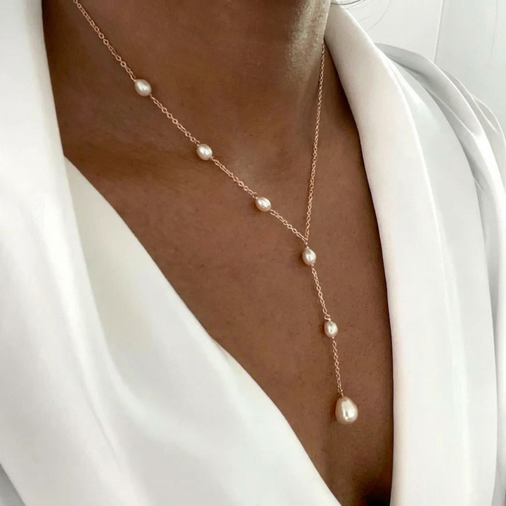 Collana con Orecchini Vintage e Perle
