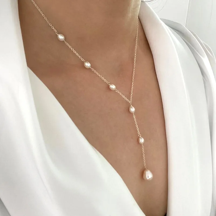 Collana con Orecchini Vintage e Perle