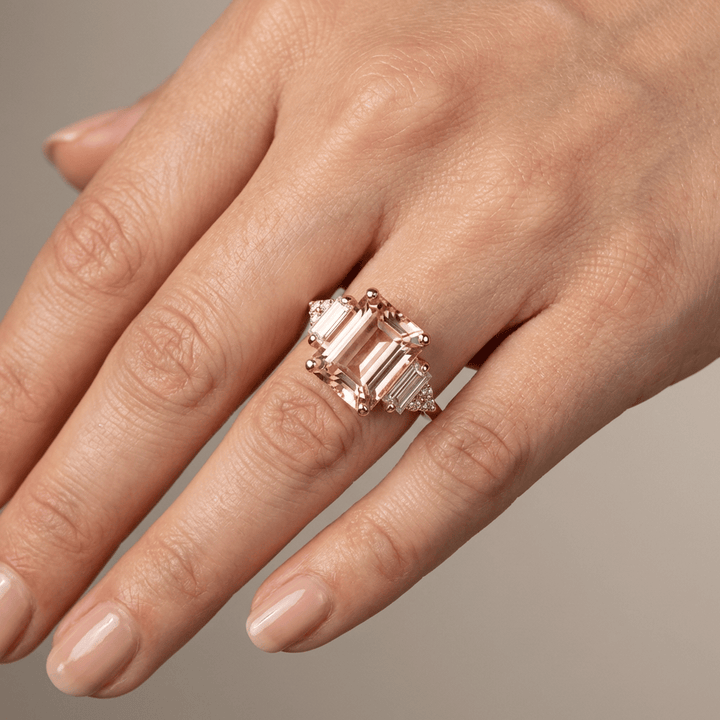 TRIO DIAMOND SILVER RING