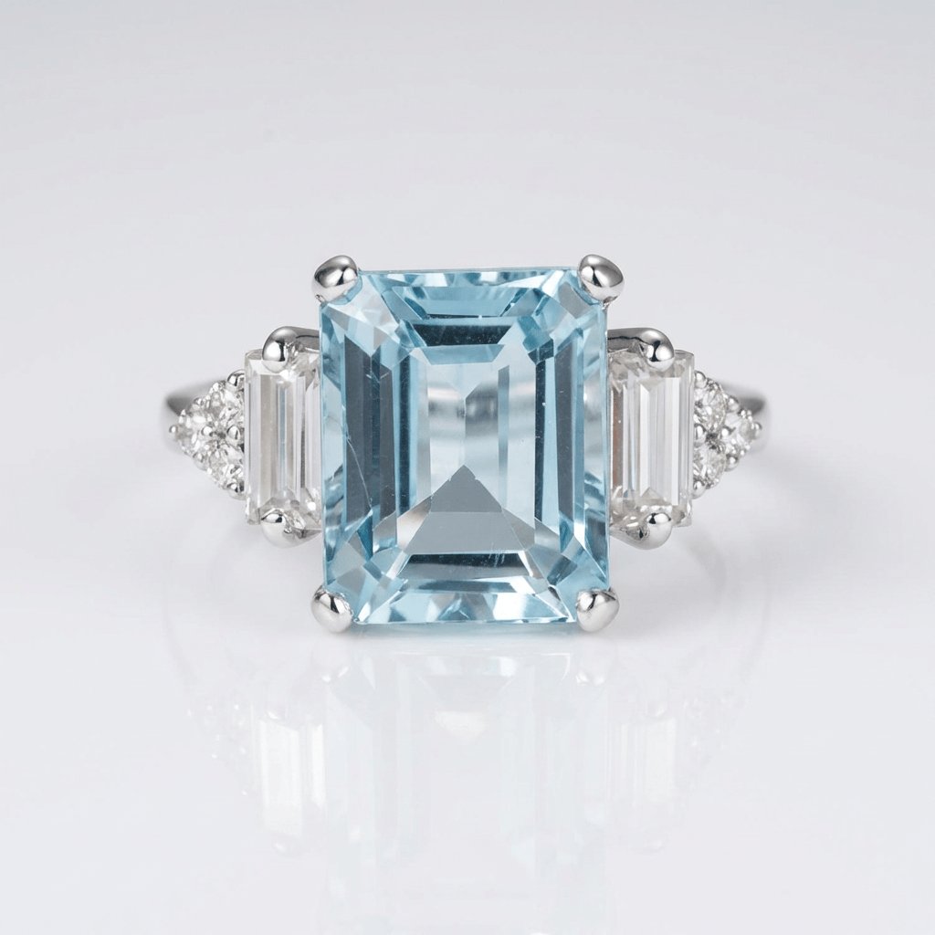 TRIO DIAMOND SILVER RING