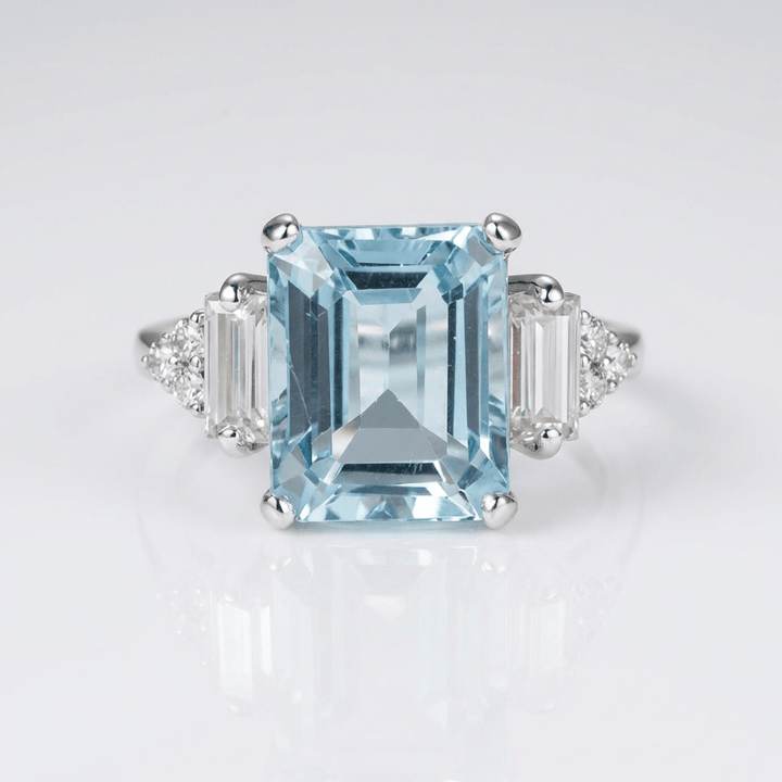 TRIO DIAMOND SILVER RING